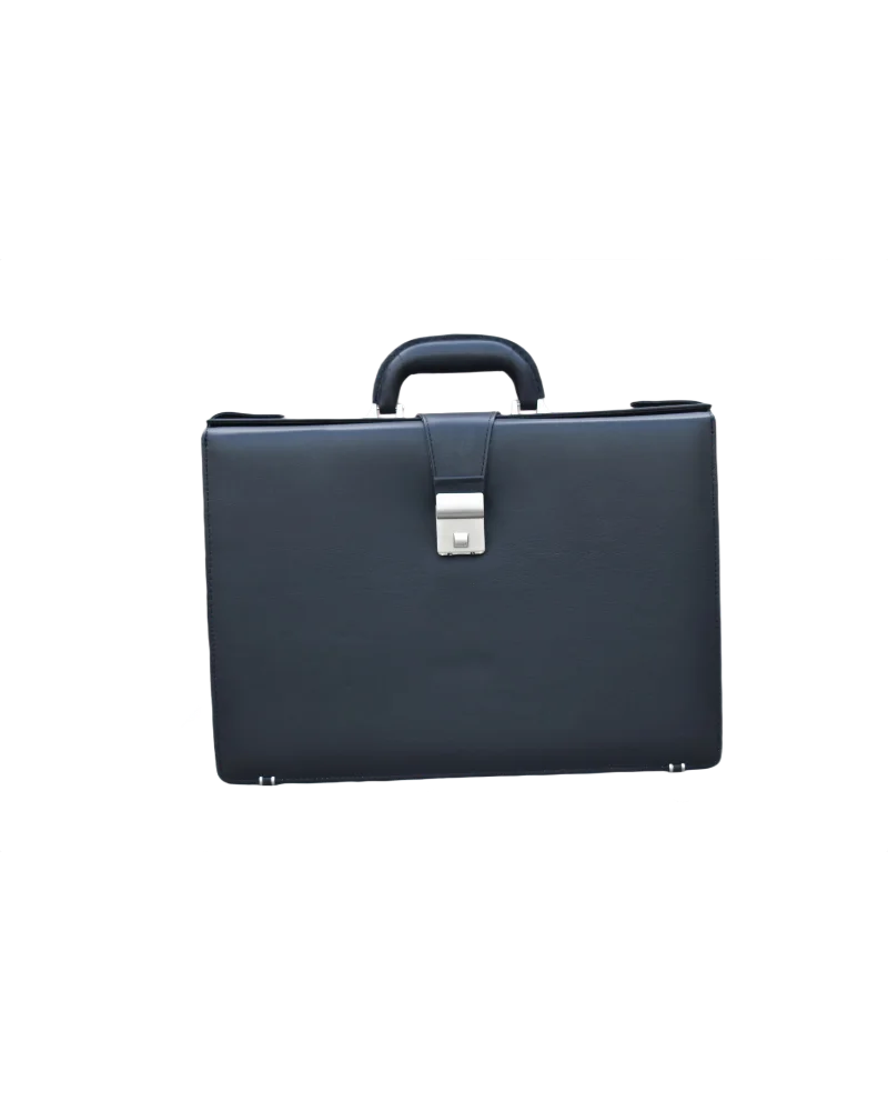 Leather Briefcase Bag for Men – Black