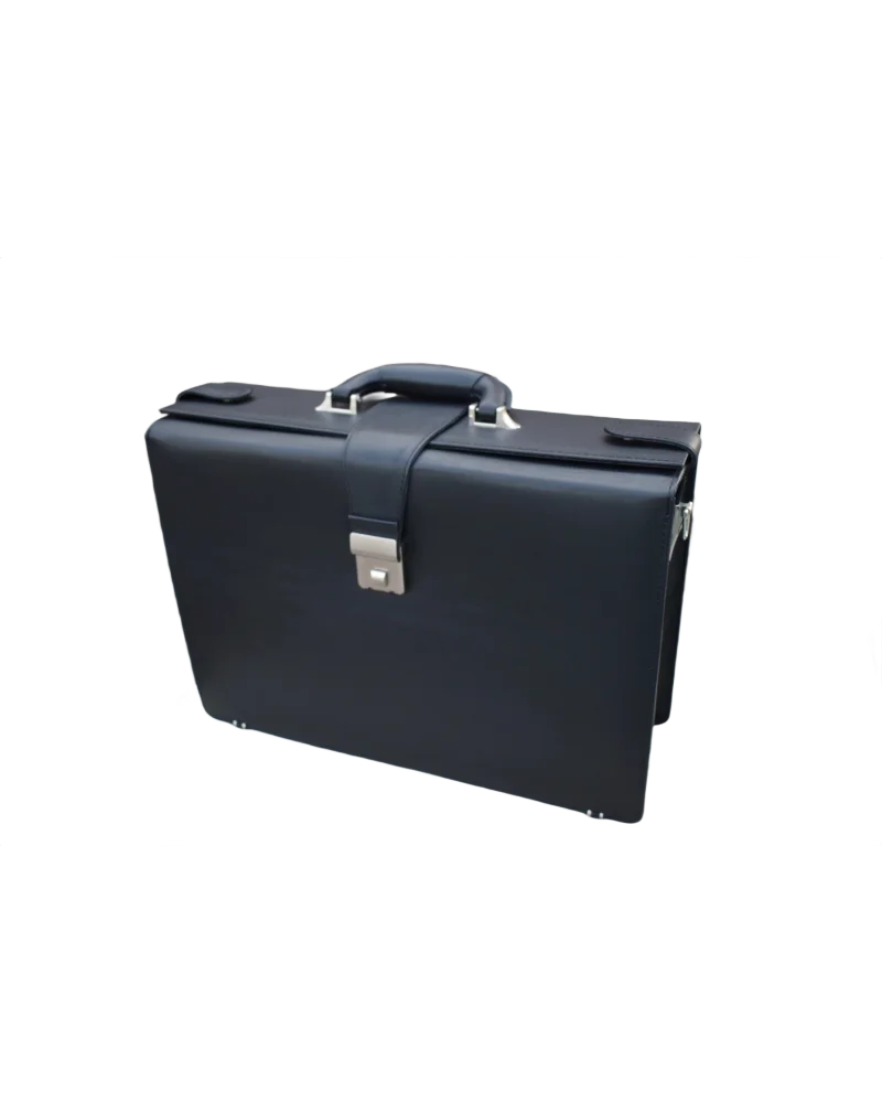 Leather Briefcase Bag for Men – Black