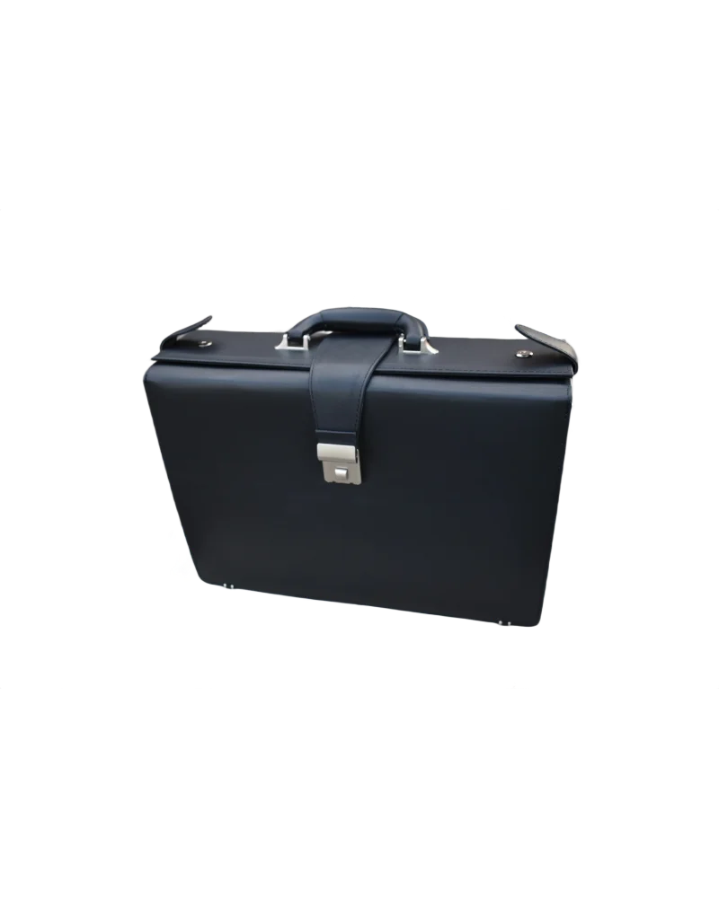 Leather Briefcase Bag for Men – Black