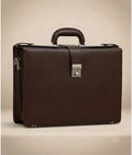 Leather Briefcase Bag for Men – Dark Brown