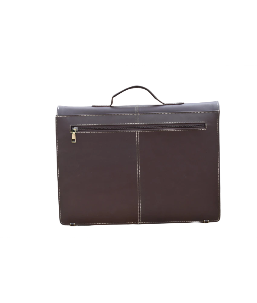 Office and Laptop Bag for Men -  Dark Brown