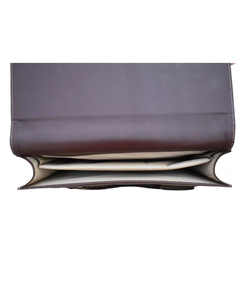 Office and Laptop Bag for Men -  Dark Brown