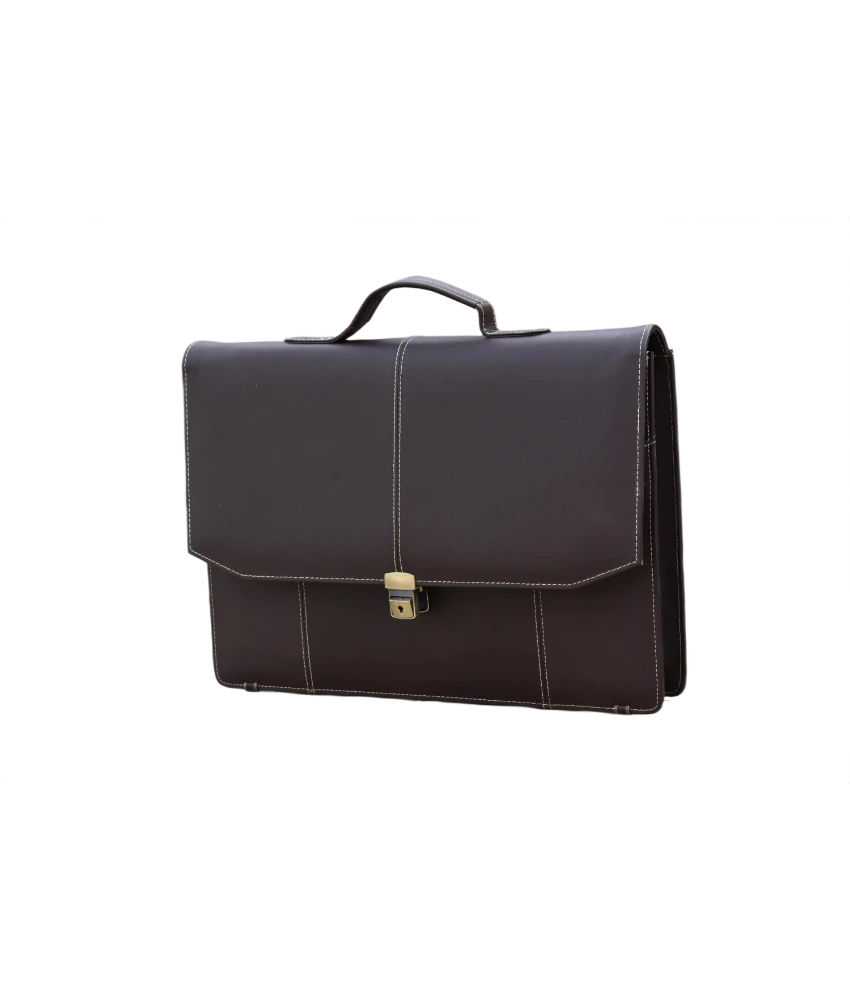 Office and Laptop Bag for Men -  Dark Brown