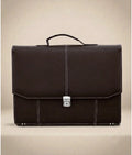 Office and Laptop Bag for Men -  Dark Brown