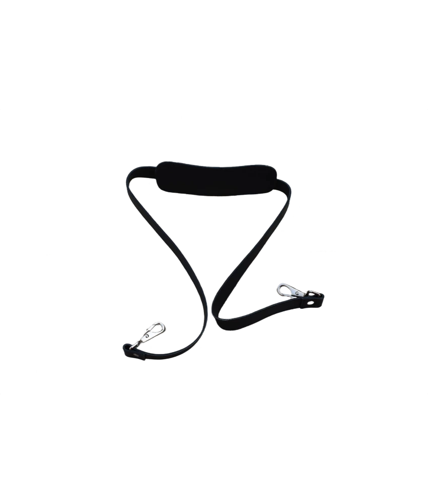 Office Leather Bag for Men - Black