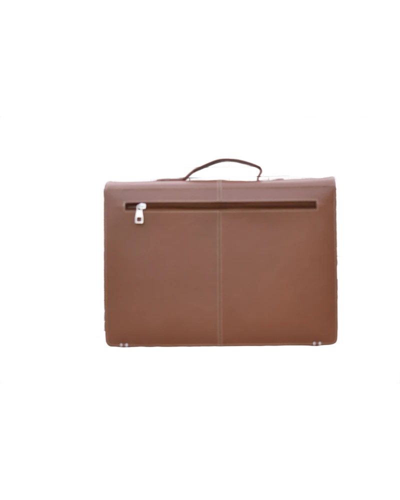Laptop and Document Bag for Men - Tan
