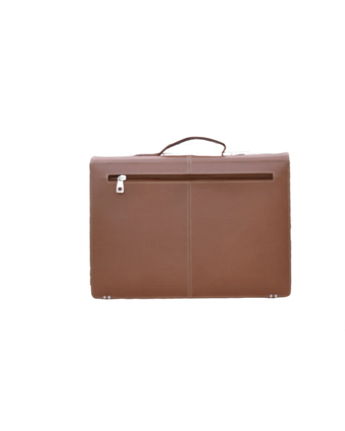 Laptop and Document Bag for Men - Tan